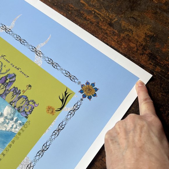 MINT Tori Amos Budapest 2007 by Macrae/Ulysses, S&N and Doodled by Macrae, 21x17 - Picture 3 of 9